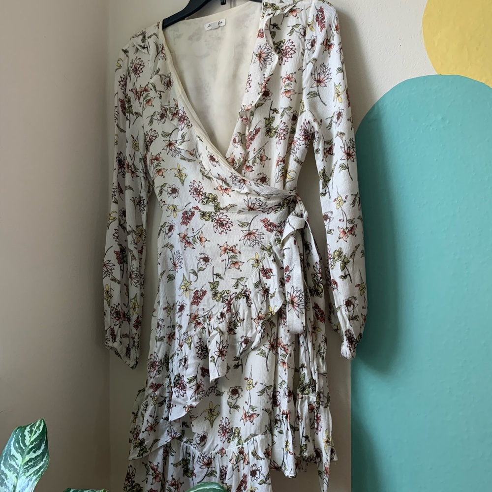 Mini Wrap-Dress